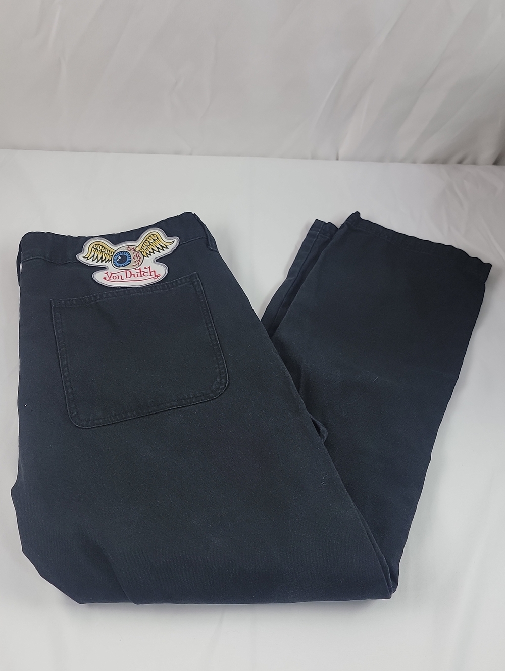 Von Dutch Dark Back Pocket Pants 36x30